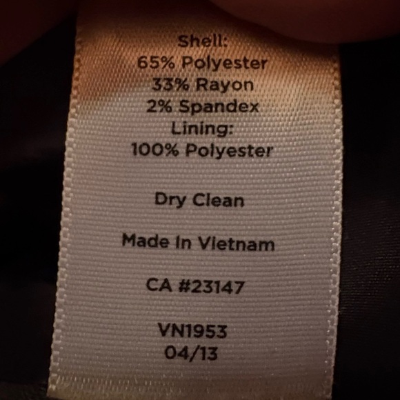 Talbots lined women’s pencil skirt size 8 animal print. - Picture 8 of 8